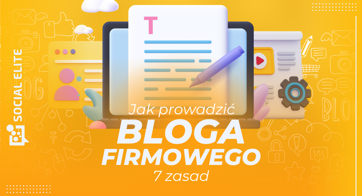 prowadzenie bloga firmowego - baner