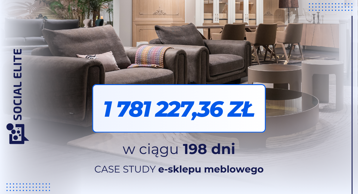 Sklep meblowy kampania - baner