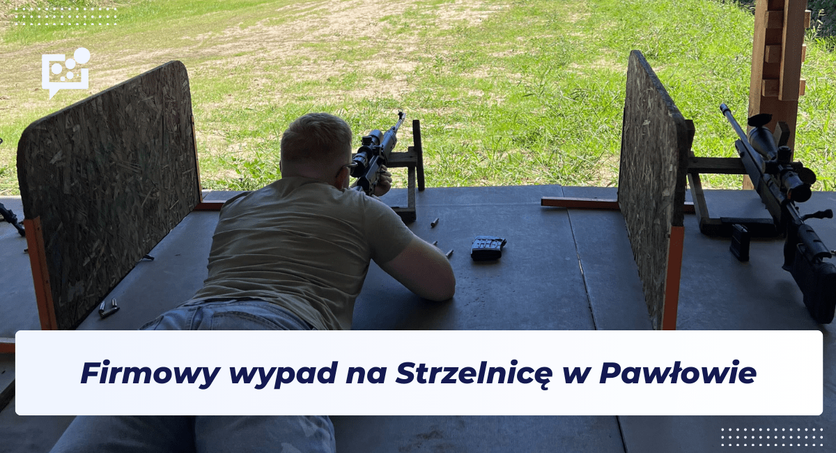 firmowy wypad na Strzelnicę w Pawłowie - baner artykułu