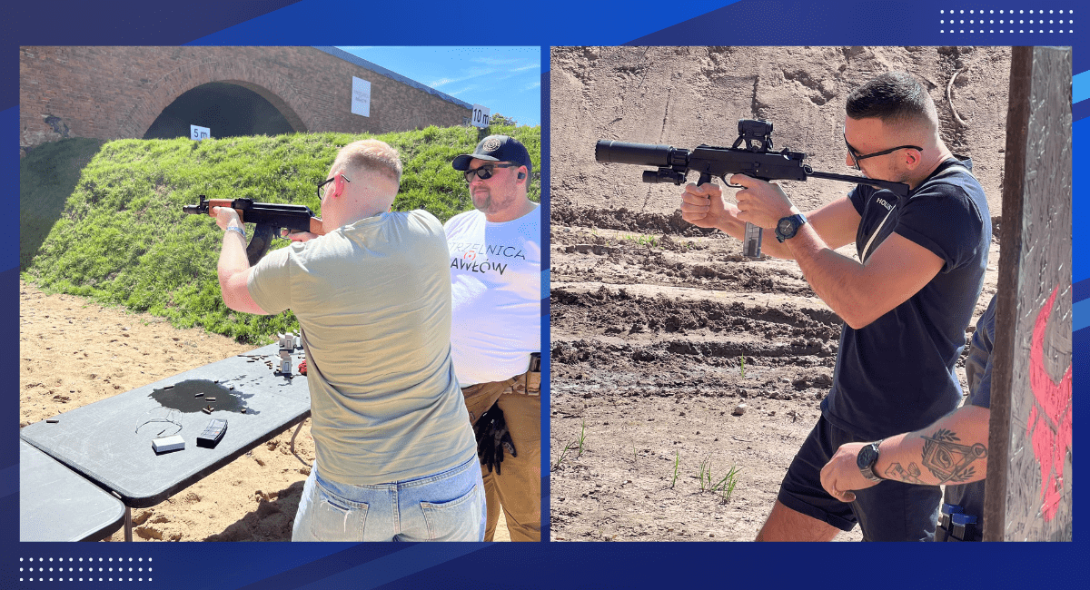 Specjaliści Social Elite podczas strzelania na Strzelnicy w Pawłowie vol. 2