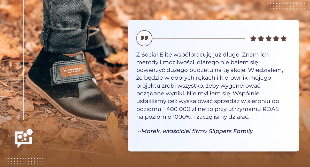 slippers family - oczekiwania klienta co do akcji promocyjnej