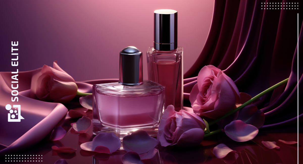 przykład zdjęcia produktowego - flakon perfum