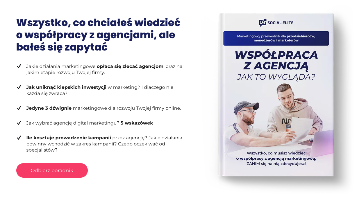 poradnik Social Elite - współpraca z agencją